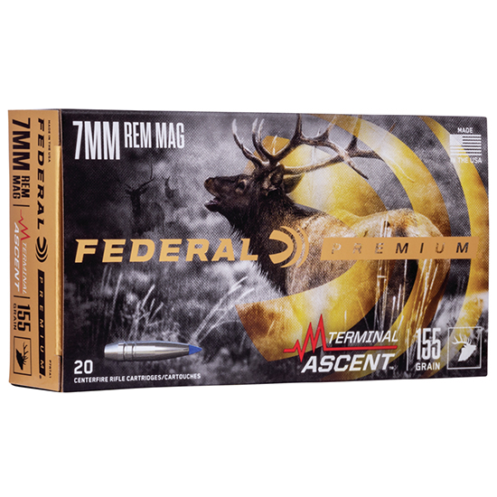 FED TERMINAL ASCENT 7MMREM 155GR 20/10 - Sale